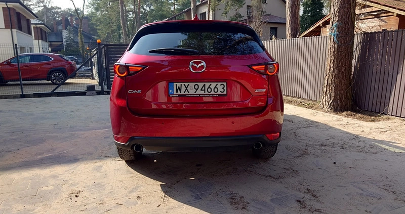 Mazda CX-5 cena 87900 przebieg: 99999, rok produkcji 2017 z Józefów małe 352